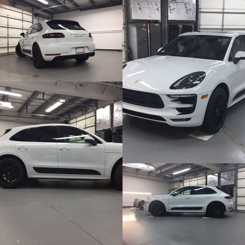 Porsche Macan with 3M Paint Protection Film