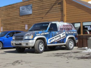 Custom Tint Vehicle