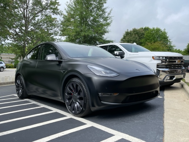 Tesla Model Y Performance Stek DynoMatt Vehicle Wrap